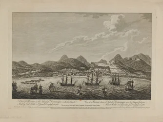 Vista di Roseau nell